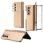 Για Samsung Galaxy Z Fold5 Επιμεταλλωμένη, πτυσσόμενη θήκη τηλεφώνου με S Pen Fold Edition (Gold)