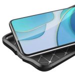 For OnePlus 8T Litchi Texture TPU Shockproof Case(Black) - Image 4