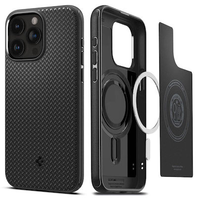 large_20230924191126_b54beec7 SPIGEN Mag Armor συμβατό με MagSafe για IPHONE 15 PRO ματ μαύρο - Image 1