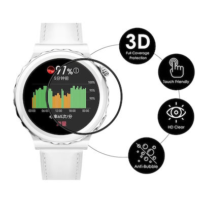 large_20230930172234_7f7a5507 Για Huawei Watch GT 3 Pro 43mm ENKAY 3D Full Coverage Soft PC Edge + PMMA HD Screen Watch Film - Image 1