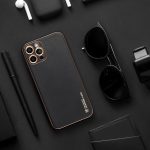 Forcell Elegant Back Cover Δερματίνης / Σιλικόνης Μαύρο (Galaxy A53) - Image 3