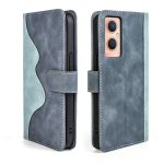 Για OPPO A96 5G Οριζόντια αναποδογυρισμένη δερμάτινη θήκη τηλεφώνου (Μπλε) - Image 4