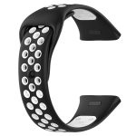 Xiaomi for  Redmi Watch 3 / Mi Watch Lite 3,  Sports λουράκι ρολογιών σιλικόνης δύο χρωμάτων (μαύρο+λευκό)(OEM) - Image 3