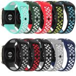 Xiaomi for Redmi Watch 3 Lite/ For Redmi Watch 3 Sports λουράκι ρολογιών σιλικόνης δύο χρωμάτων (Μαύρο+κόκκινο)(OEM) - Image 3