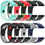 Xiaomi for Redmi Watch 3 Lite /For Redmi Watch 3 Sports λουράκι ρολογιών σιλικόνης δύο χρωμάτων (Μαύρο+Γκρι)(OEM) - Image 3