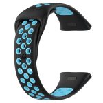 Xiaomi for  Redmi Watch 3 Lite/For Redmi Watch 3  Sports λουράκι ρολογιών σιλικόνης δύο χρωμάτων (Μαύρο+μπλε)(OEM) - Image 3