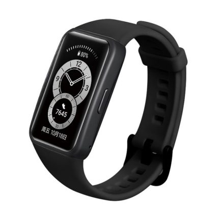 Huawei for  Band 6 Silicone Watch Band(Black)(OEM)