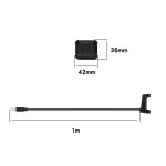 For Xiaomi Mi Watch Lite / Redmi Watch USB Magnetic Charging Cable, Length: 1m(Black) - Image 4