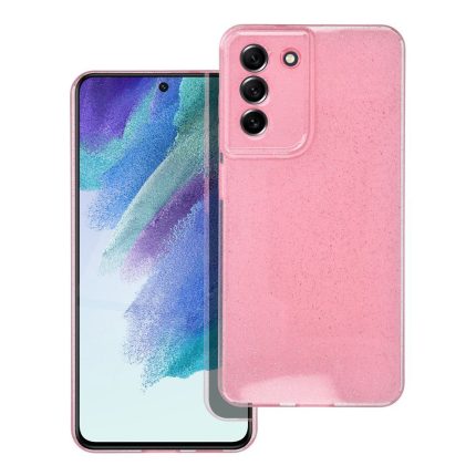 SAMSUNG CLEAR CASE 2mm BLINK για S21 FE ροζ