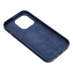Δερμάτινο κάλυμμα Mag συμβατό με MagSafe για IPHONE 15 μπλε - Image 3