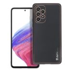 Forcell Elegant Back Cover Δερματίνης / Σιλικόνης Μαύρο (Galaxy A53)