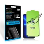 Bestsuit Flexible Hybrid Glass 5D για Apple iPhone 15 μαύρο