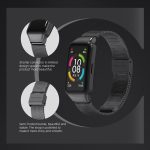 For Huawei Band 6 / Honor Band 6 / 7 MIJOBS Milan Stainless Steel Watch Band(Silver) - Image 2