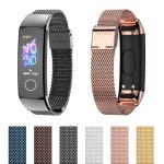 For Honor Band 4 / 5 MIJOBS Milan Stainless Steel Metal Buckle Watch Band(Black) - Image 6