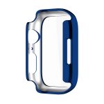 Electroplating Shockproof PC Protective Case with Tempered Glass Film For Apple Watch Series 9 / 8 / 7 41mm(Starry Blue) - Image 5