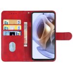 Motorola Leather Phone Case For Moto G31 / G41(Red) - Image 2