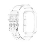 Για Huawei Watch Fit 2 Ενσωματωμένη ζώνη ρολογιού από διαφανή σιλικόνη (Διαφανές λευκό) - Image 3