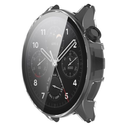 Για Xiaomi Watch S1 Pro Tempered Glass θήκη ρολογιού PC (διαφανή)