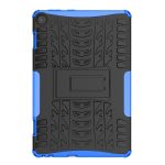 For Lenovo Tab M10 3rd Gen Tire Texture TPU + PC Tablet Case with Holder(Blue) - Image 2