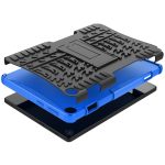 For Lenovo Tab M10 3rd Gen Tire Texture TPU + PC Tablet Case with Holder(Blue) - Image 6