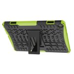 For Lenovo Tab M10 3rd Gen Tire Texture TPU + PC Tablet Case with Holder(Green) - Image 4