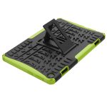 For Lenovo Tab M10 3rd Gen Tire Texture TPU + PC Tablet Case with Holder(Green) - Image 5