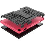 For Lenovo Tab M10 3rd Gen Tire Texture TPU + PC Tablet Case with Holder(Pink) - Image 6