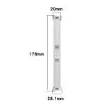 For Xiaomi Redmi Watch 3 / Mi Watch Lite 3 One-bead Steel Metal Watch Band(Rose Gold) - Image 3