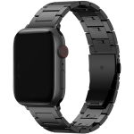 Λουράκι ρολογιού από κράμα τιτανίου για Apple Watch Ultra 49mm&Watch Ultra 2 49mm / Series 9&8&7 45mm / SE 3&SE 2&6&SE&5&4 44mm / 3&2&1 42mm (Μαύρο)