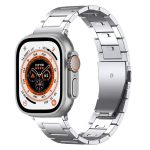 Λουράκι ρολογιού από κράμα τιτανίου για Apple Watch Ultra 49mm&Ρολόι Ultra 2 49mm / Σειρά 9&8&7 45mm / SE 3&SE 2&6&SE&5&4 44mm / 3&2&1 42mm (Ασημί)