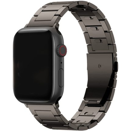 Λουράκι ρολογιού από κράμα τιτανίου για Apple Watch Ultra 49mm&Watch Ultra 2 49mm / Series 9&8&7 45mm / SE 3&SE 2&6&SE&5&4 44mm / 3&2&1 42mm (Γκρι)