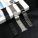 Λουράκι ρολογιού από κράμα τιτανίου για Apple Watch Ultra 49mm&Watch Ultra 2 49mm / Series 9&8&7 45mm / SE 3&SE 2&6&SE&5&4 44mm / 3&2&1 42mm (Μαύρο) - Image 2