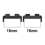 For Huawei Band 8 1 Pair Stainless Steel Metal Watch Band Connector(Black) - Image 2