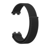Για Huawei Band 8 16mm Woven Nylon Loop Watch Band (Μαύρο) - Image 2