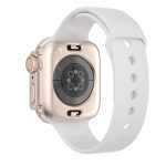 For Apple Watch Series 9 / 8 / 7 45mm Change to Ultra 49mm Waterproof All-Inclusive Film Hybrid PC Watch Case(Rose Gold) - Image 6
