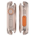 For Apple Watch Series 6 / 5 / 4 / SE 44mm Change to Ultra 49mm Waterproof All-Inclusive Film Hybrid PC Watch Case(Rose Gold) - Image 3