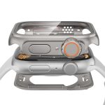For Apple Watch Series 6 / 5 / 4 / SE 44mm Change to Ultra 49mm Waterproof All-Inclusive Film Hybrid PC Watch Case(Titanium Gold) - Image 5