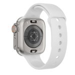 For Apple Watch Series 6 / 5 / 4 / SE 44mm Change to Ultra 49mm Waterproof All-Inclusive Film Hybrid PC Watch Case(Titanium Gold) - Image 6