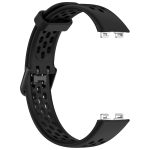 Για Huawei Band 8 Solid Color Breathable Silicone Band (Μαύρο) - Image 2