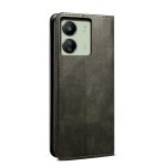 Xiaomi For  Redmi 13C / Poco C65 Oil Wax Crazy Horse Texture Leather Phone Case(Black) - Image 3