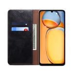 Xiaomi For  Redmi 13C / Poco C65 Oil Wax Crazy Horse Texture Leather Phone Case(Black) - Image 4