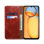 Xiaomi For  Redmi 13C / Poco C65 Oil Wax Crazy Horse Texture Leather Phone Case(Brown) - Image 4