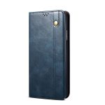 Xiaomi For  Redmi 13C / Poco C65 Oil Wax Crazy Horse Texture Leather Phone Case(Blue) - Image 2