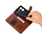 Xiaomi For Poco C65/Redmi 13C AZNS Sheepskin Texture Flip Leather Phone Case(Brown) - Image 6