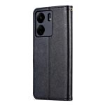 Xiaomi For  Poco C65/Redmi 13C AZNS Sheepskin Texture Flip Leather Phone Case(Black) - Image 3