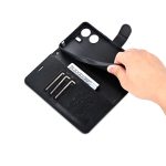 Xiaomi For  Poco C65/Redmi 13C AZNS Sheepskin Texture Flip Leather Phone Case(Black) - Image 6