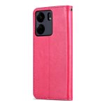 Xiaomi For  Poco C65/Redmi 13C AZNS Sheepskin Texture Flip Leather Phone Case(Red) - Image 3