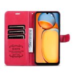 Xiaomi For  Poco C65/Redmi 13C AZNS Sheepskin Texture Flip Leather Phone Case(Red) - Image 4