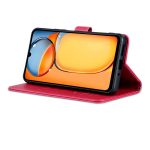 Xiaomi For  Poco C65/Redmi 13C AZNS Sheepskin Texture Flip Leather Phone Case(Red) - Image 5