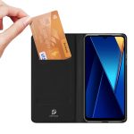 Xiaomi For  Poco C65 / Redmi 13C DUX DUCIS Skin Pro Series Flip Leather Phone Case(Black) - Image 3